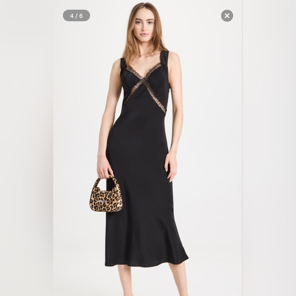 Reformation Provence Silk Dress